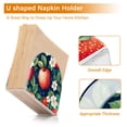 thumbnail image 5 of Yayeee Napkin Holder for Table Set of 2 Kitchen Paper Tissue Organization, Blue Apple Pattern, 5 of 8