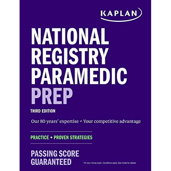 Pre-Owned National Registry Paramedic Prep: Study Guide + Practice + Proven Strategies (Paperback) 150627403X 9781506274034