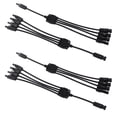 thumbnail image 4 of Solar Panel Photovoltaic Branch Parallel Cable, Waterproof Snap In 2 Set 1000VDC UV Resistance Solar Wire Male Female Connector  For Replacement PV LTY2,PV LTY3,PV LTY4, 4 of 8