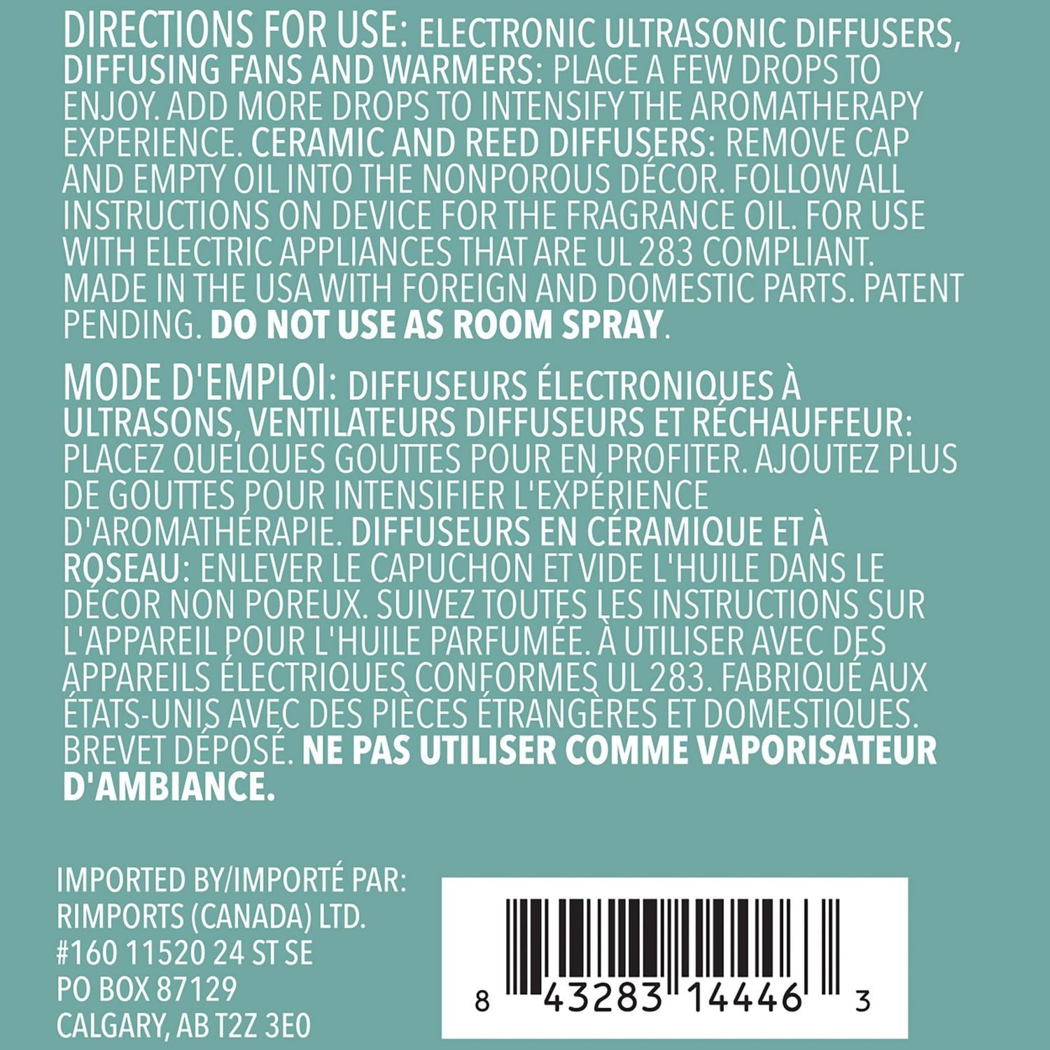 ScentSationals Multi Use Fragrance Oil - Eucalyptus & Sea Salt, 147.8 mL