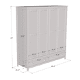 thumbnail image 7 of Topazio 4D2S Solid Wood Wardrobe, 7 of 7