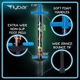 thumbnail image 2 of Flybar Jolt Pogo Stick for Kids, Perfect for Beginners w/ Foam-Covered Metal Frame, Handles & Padding, Non-Slip Foot Pads, Wide Tip, Outdoor Active Play Toy for Boys & Girls, Ages 6+, Retro Rocket LE, 2 of 7