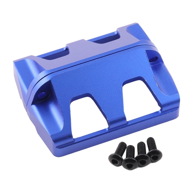 Accesorios de repuesto para coche RC con tornillos de montaje de aluminio resistente Azul
