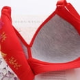 thumbnail image 6 of Iyufng Bras for Women Plus Size,Push Up Wireless Bra Front Closure,Women's Large Size Wireless Push up Breathable Thin Back Breasted Underwear Bra, 6 of 9