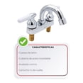 thumbnail image 4 of Mezcladora de 4” para Lavabo con Manerales Tipo Cono, Primo Esencial, IUSA, 4 of 5