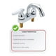 thumbnail image 4 of Mezcladora de 4” para Lavabo con Manerales Tipo Cono, Primo Esencial, IUSA, 4 of 5