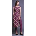 thumbnail image 2 of Bimba Robe Kurti Longue Imprimée Tunique Droite Robes pour Femmes Haut Indien, 2 of 6