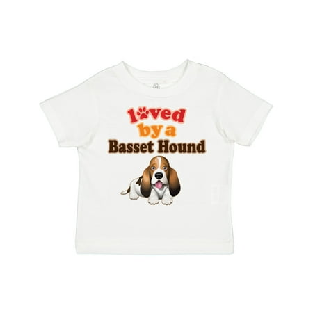 

Inktastic Basset Hound Dog Lover Gift Gift Toddler Boy or Toddler Girl T-Shirt