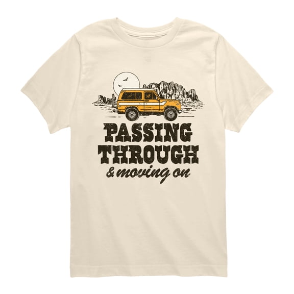 Instant Message - Passing Through Short Sleeve Graphic T-Shirt