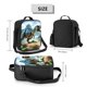 thumbnail image 2 of Balery Lake Forest Dinosaur A Caja de Almuerzo y Bolsa de Almuerzo para Hombres y Mujeres, Bolsa de Almuerzo Reutilizable con Gran Capacidad, Bolsa de Almuerzo Aislada, 2 of 7