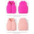 thumbnail image 4 of Ruyang Kids Boys Girls Quilted Puffer Vest Lightweight Sleeveless Zip Up Down Jacket Fall Winter Warm Soft Mock Neck Coat, 4 of 6