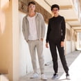 thumbnail image 2 of Skinnifit Mens Slim Cuffed Jogging Bottoms/Pants, 2 of 4