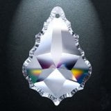 Asfour Crystal Wholesale Chandelier Parts 2.5in(64x43)mm Pendant French Cut - Suncatchers #911 - 1 Count