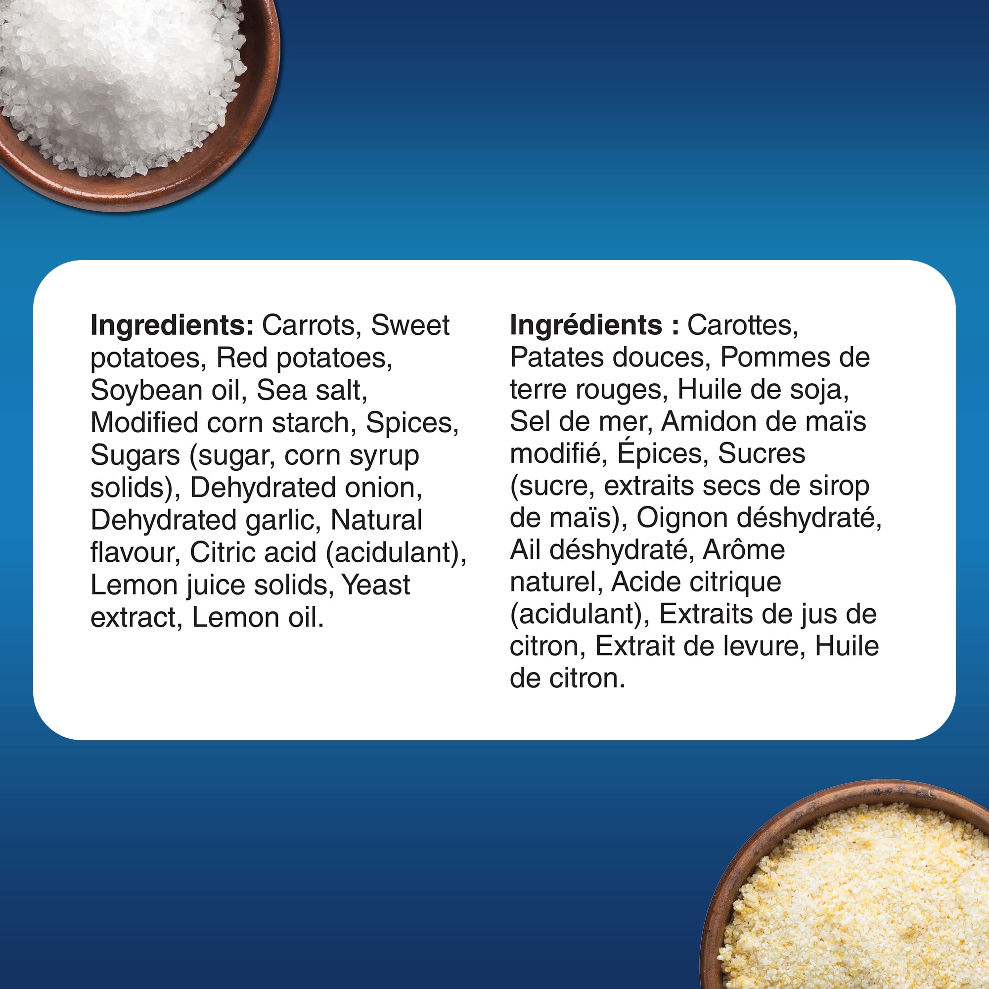 Carottes, patates douces et pommes de terre rouges assaisonnées Rôties au four Swanson : un mélange de légumes surgelés assaisonnés de sel de mer, de poivre noir et de fines herbes