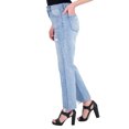 thumbnail image 3 of Gogo Jeans Junior Straight Leg Jean with Knee Cutout, 3 of 4