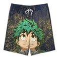 thumbnail image 3 of Anime My Hero Academia Short Sweatpants Summer Daily Cozy Lounge Shorts 3D Printed Beach Shorts Sweatpants With Drawstring And Pockets, 3 of 7