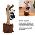 thumbnail image 3 of Dancing Talking Plush Toy, Stuffed Animal Rechargeable Singing Repeating Twisting with Interactive Repeat Words Function, 3 of 8