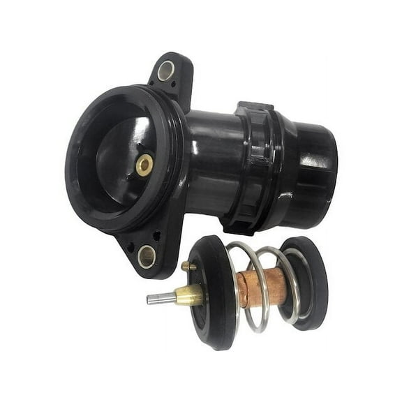 Thermostat Housing - Compatible with 2009 - 2015 Audi A4 2010 2011 2012 2013 2014