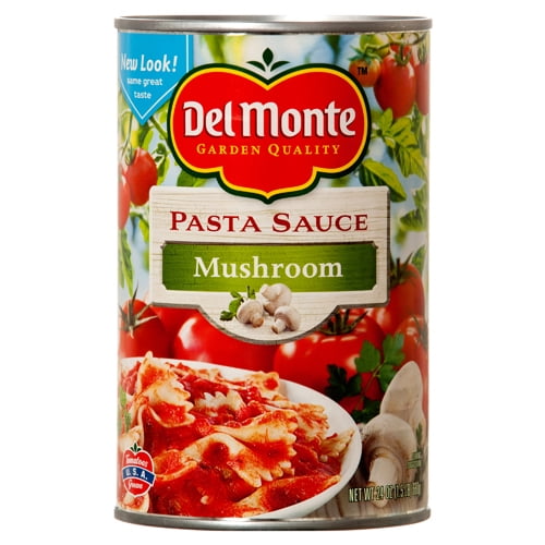 New 336384 Del Monte Spaghetti Sauce 24 Oz Mushroom (12Pack) Can Food