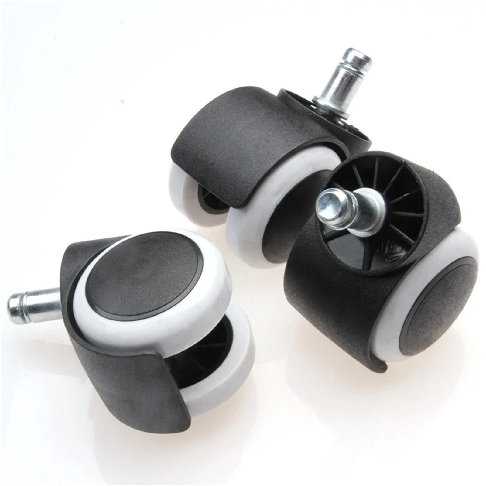 Wheels 5pcs Office Home Chair Sofa Swivel Casters Mute Wheel Universal Rubber Protect Wooden Floor ,Reliable