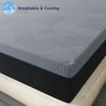 thumbnail image 5 of Full Mattress, Lecuneey 10 inch Full Size Gel Memory Foam Mattress in a Box, Breathable & Comfortable, 5 of 7