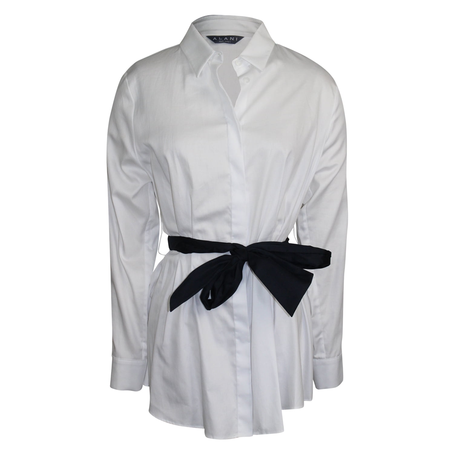 ALANI the grey Alani The Grey womens Belted Button Down Shirt Medium