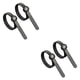 thumbnail image 1 of Eigraketly 1-17 Tamaño del anillo de EE. UU. Cinta métrica flexible Tienda de joyería para el hogar Anillos portátiles para adultos Negro 2piezas, 1 of 6