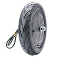 thumbnail image 1 of MYG for 36V 300W Front Wheel Motor Assembly for Ninebot F30 Electric Scooter, Replacement Engine Wheel with Pure Rubber Tires, Shock-Absorbing, Easy Installation, Black, 1 of 10