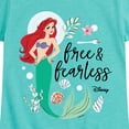 thumbnail image 3 of Disney - Free And Fearless  - Toddler & Youth Girls Short Sleeve Graphic T-Shirt, 3 of 5