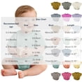 thumbnail image 3 of YUGYXL Baby Bubble Onesie Romper Clothes Short Sleeve Summer Solid Color T-Shirt Footless Outfits Silver Jumpsuit, 3 of 6