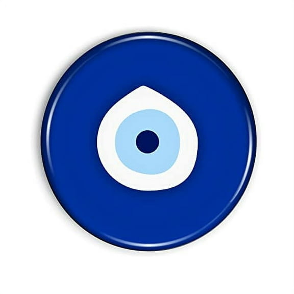 Evil Eye Magnet Strong and Flexible Evil Eye Refrigerator Magnet 1.1 Inch Epoxy Dome