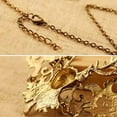 thumbnail image 6 of UDIYO Women Retro Statement Alloy Hollow Deer Head Pendant Insects Necklace Gift, 6 of 6