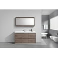 thumbnail image 2 of Bliss 60" Single Sink Butternut Free Standing Modern Bathroom Vanity, 2 of 3