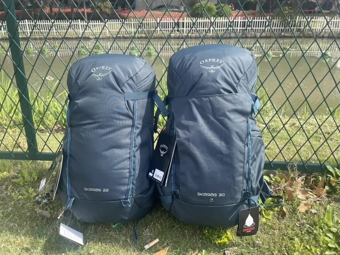 Men's Outdoor Packs Hiking Packs Hydration Blue 30L