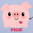 thumbnail image 3 of CafePress - Kawaii I Love Pigs Toddler T Shirt - Cute Toddler T-Shirt, 100% Cotton, 3 of 4