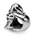 thumbnail image 3 of 925 Sterling Silver Charm For Bracelet Santa Claus Bead Holiday Celebration, 3 of 9