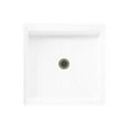 Swan SS3636010 36" x 36" Swanstone Shower Base (Drain Included