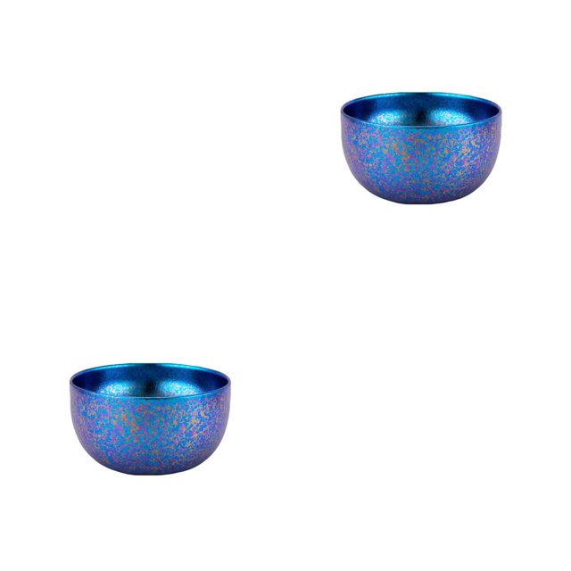 Bearachild Taza de té multicolor de pisos, taza ligera, Tasse portátil Simple, hermosa, para acampar, pescar, púrpura rojizo oscuro Púrpura rojizo oscuro 2piezas