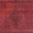 thumbnail image 1 of Ahgly Company Indoor Square Abstract Red Abstract Area Rugs, 3' Square, 1 of 6