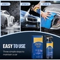 thumbnail image 3 of Nano Spray from Germany, Nano Spray Seal for Car, 4.23 Fl Oz Long-Lasting Ceramic Protection, Advanced Hydrophobic Paint Sealant & Glass Cleaner for All Vehicles (1), 3 of 7