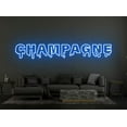 thumbnail image 2 of Glowneon Champagne Neon Sign, Champagne Bar Wall Led Lights Decor, 2 of 4
