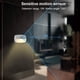 thumbnail image 2 of Juego de 4 lámparas de inducción inalámbricas, luces LED de noche para escaleras, pasillos, cocinas y dormitorios, luz cálida., 2 of 5