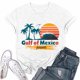 thumbnail image 1 of Gulf of Mexico Shirt: Waves, Sun, and Style White 2XL, 1 of 7