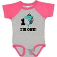 thumbnail image 3 of Inktastic First Birthday Shark 1 Year Old Pirate Boys Baby Bodysuit, 3 of 5