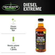Hot Shots Secret Diesel Extreme Fuel Additive, 32 oz for Diesel engines.