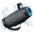 thumbnail image 1 of wonima02 80W Bluetooth Speaker - Powerful Sound and Deep Bass, Portable Wireless, IPX7 Waterproof, 12H Playtime, Power Bank, EQ, USB, LED Lights - Outdoor Loud Subwoofer Boombox for Party, Camping, 1 of 1