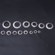 thumbnail image 5 of Star - Juego de compartimentos para arandelas dentadas universales de acero inoxidable 304 240 unidades ANGGREK Otros, 5 of 8
