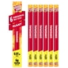 Slim Jim Giant Smoked Meat Sticks, Original Flavor, 6g Protein Per Stick, 0.97 oz. (6-ct)