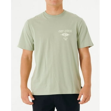 Rip Curl Men's SAGE Fade Out Icon Short Sleeve Tee, X-Large