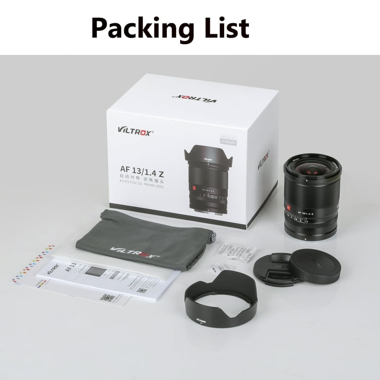 VILTROX 13mm Ultra Wide Angle APS-C AF Lens Compatible with